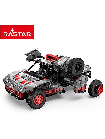 Rastar modello di auto da assemblare dakar '24 audi rs q e-tron (sainz) 1:14