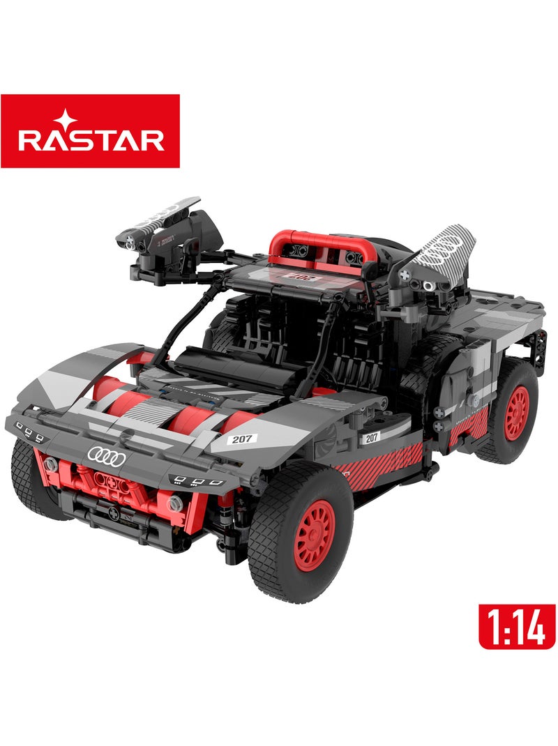 Rastar modello di auto da assemblare dakar '24 audi rs q e-tron (sainz) 1:14 N/D - Kiabi