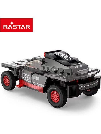 Rastar modello di auto da assemblare dakar '24 audi rs q e-tron (sainz) 1:30