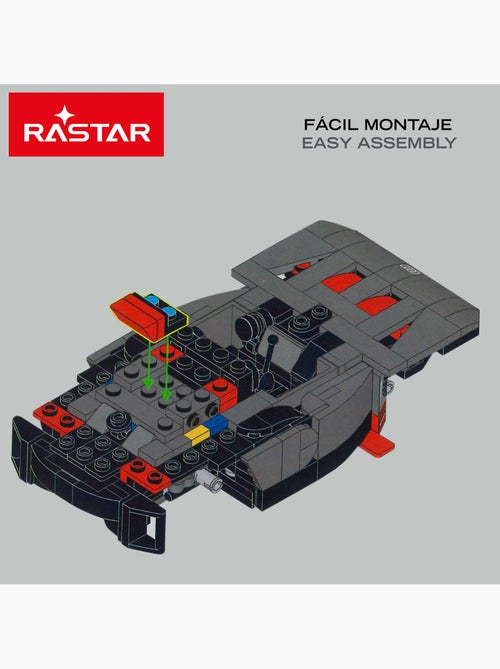 Rastar modello di auto da assemblare dakar '24 audi rs q e-tron (sainz) 1:30 - Kiabi Rastar modello di auto da assemblare dakar '24 audi rs q e-tron (sainz) 1:30 - Kiabi