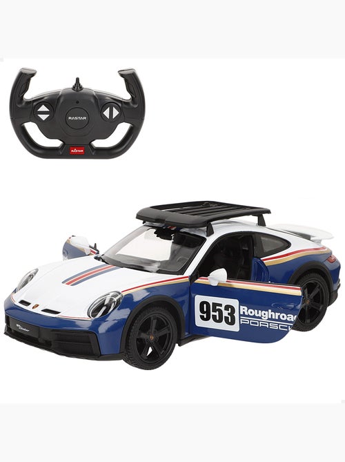 Rastar porsche 911 dakar rc auto 1:14 - Kiabi