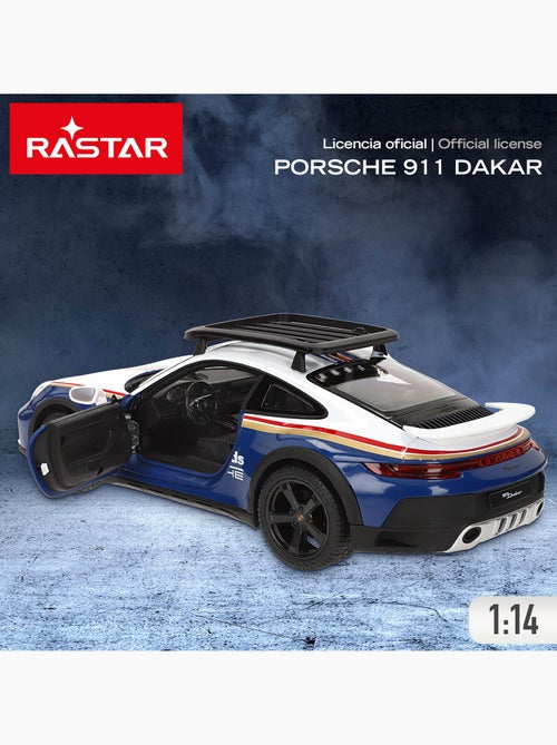 Rastar porsche 911 dakar rc auto 1:14 - Kiabi