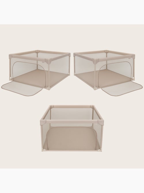 Recinto per bambini lionelo willow - spazio extra large - lati in rete - griglia di sicurezza - Kiabi Recinto per bambini lionelo willow - spazio extra large - lati in rete - griglia di sicurezza - Kiabi