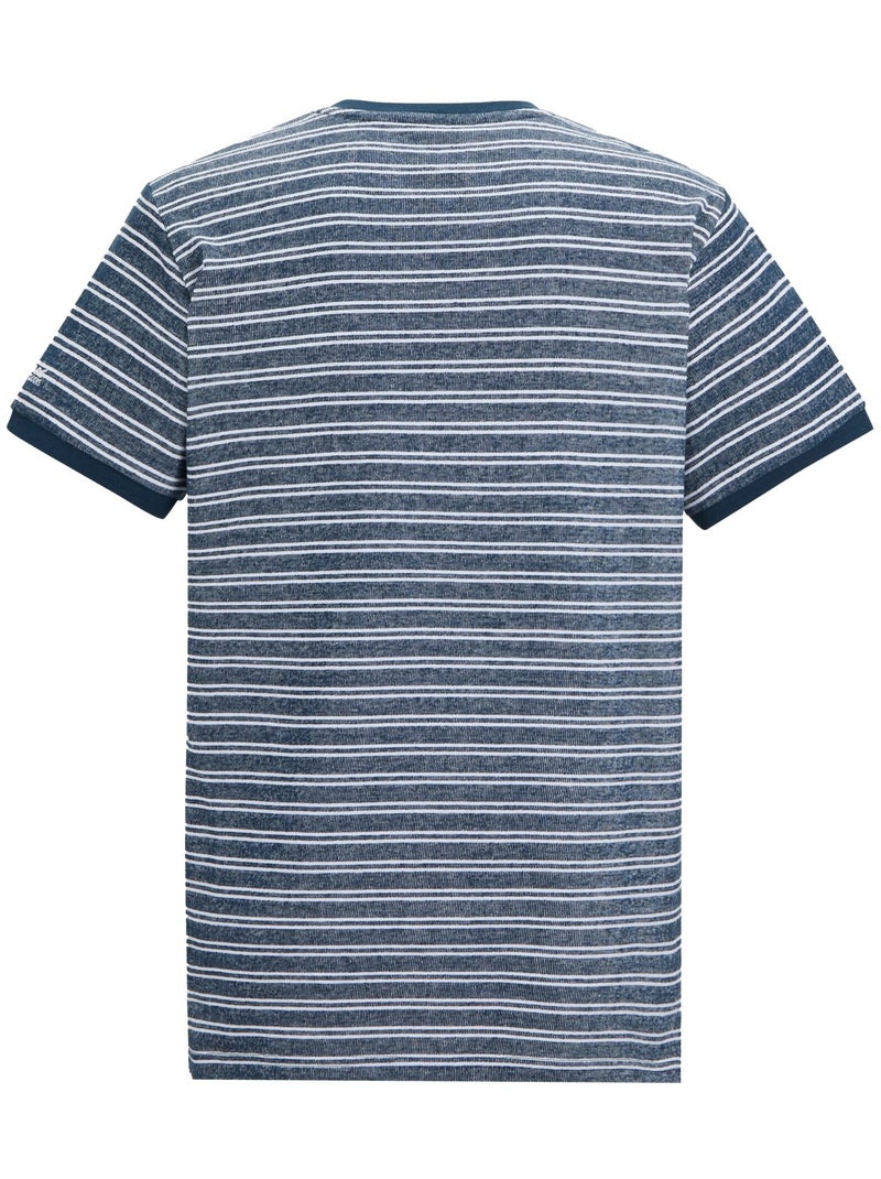 Regatta Benlin Maglietta A Strisce Uomo Blu denim - Kiabi