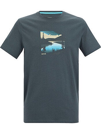 Regatta Breezed Maglietta Grafica Uomo