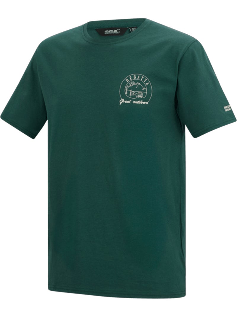 Regatta Cline IX Maglietta Alba Uomo Verde scuro - Kiabi
