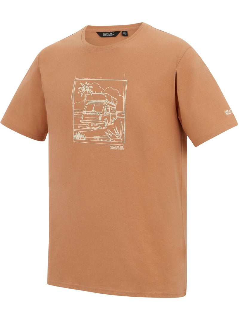 Regatta Cline IX Maglietta Caravan Uomo Beige argilla - Kiabi