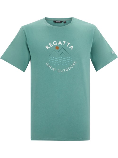 Regatta Cline IX Maglietta Linee Ondulate Uomo - Kiabi