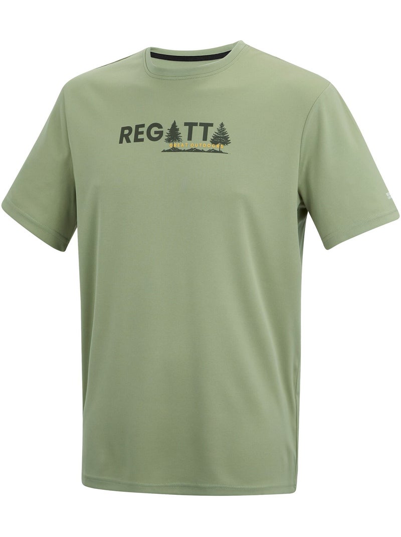Regatta Fingal Maglietta Albero di Pino Uomo Verde abete - Kiabi