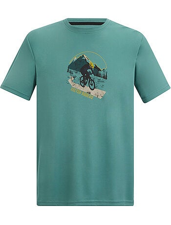 Regatta Fingal Slogan Maglietta Bicicletta Da Montagna Uomo