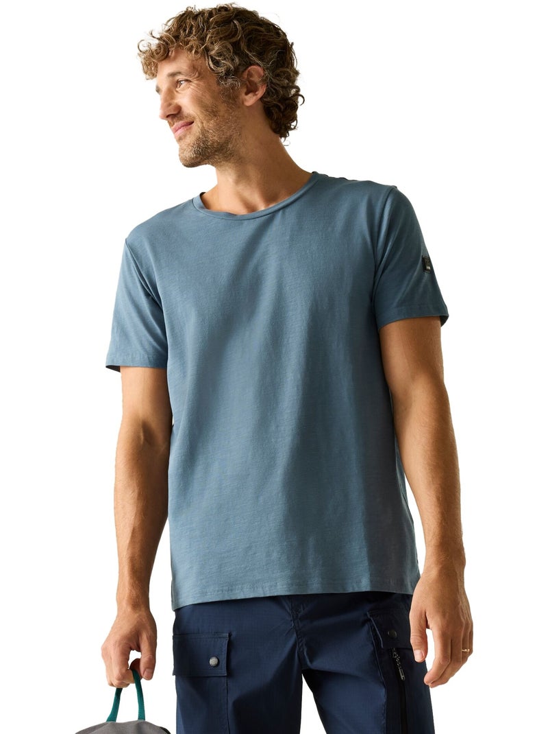 Regatta Finlo Maglietta Logo Uomo Blu - Kiabi