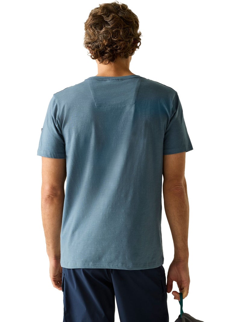 Regatta Finlo Maglietta Logo Uomo Blu - Kiabi