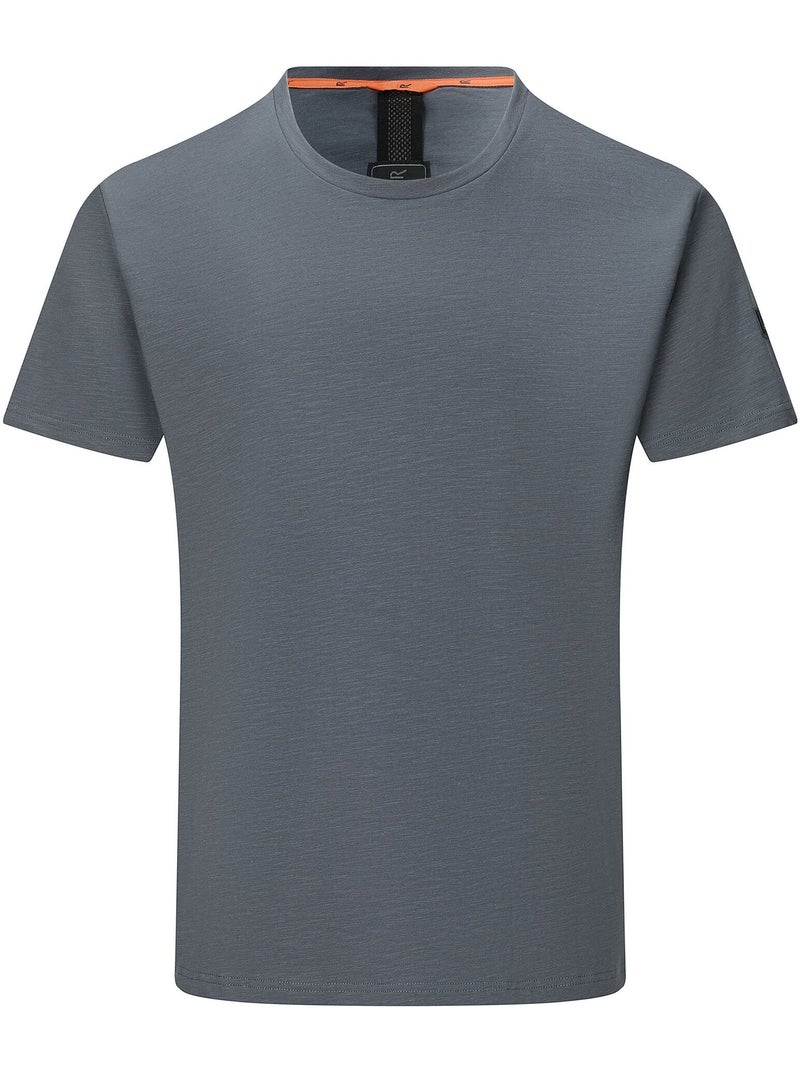 Regatta Finlo Maglietta Logo Uomo Grigio scuro - Kiabi