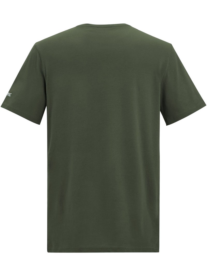 Regatta Tait Maglietta Sportiva Leggera Uomo Verde kaki - Kiabi