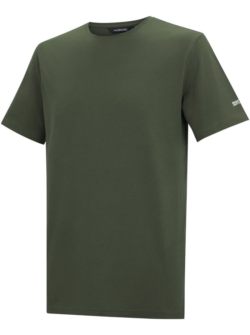 Regatta Tait Maglietta Sportiva Leggera Uomo Verde kaki - Kiabi