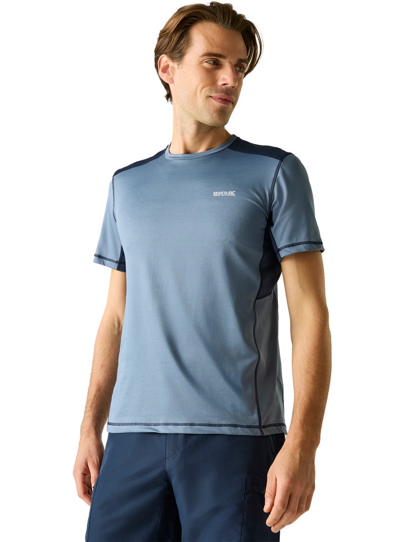 Regatta Virda Maglietta Uomo Blu Blu - Kiabi