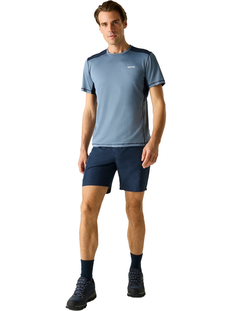 Regatta Virda Maglietta Uomo Blu Blu - Kiabi