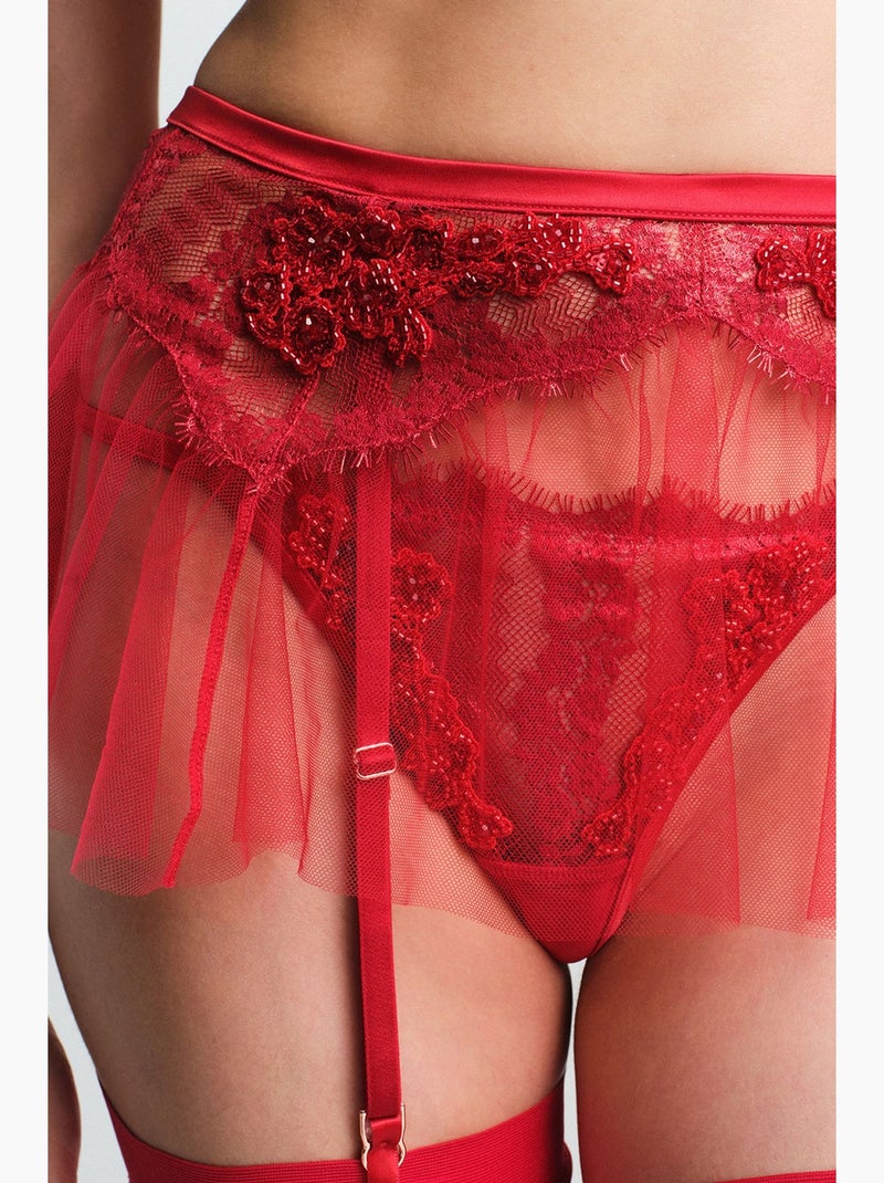 Reggicalze henna donna penti Rosso - Kiabi
