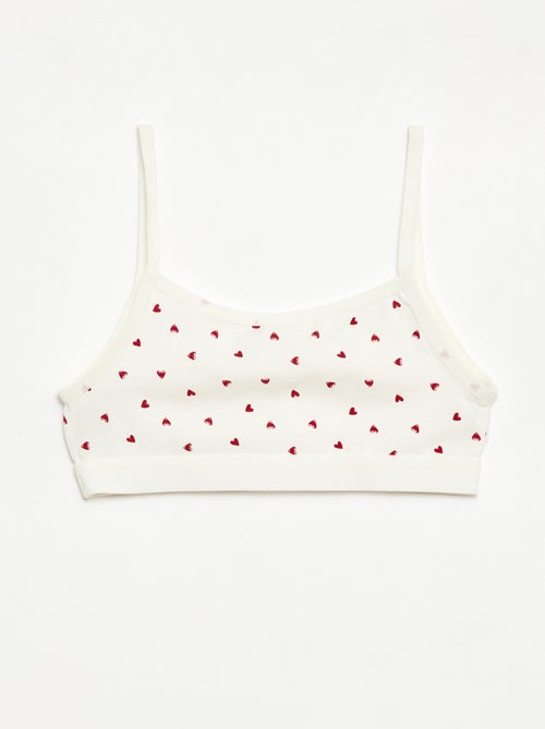 Reggiseni sportivi con spalline sottili in jersey - Set di 2 - Kiabi