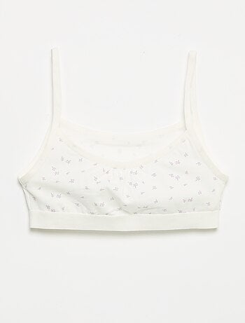 Reggiseni sportivi con spalline sottili in jersey - Set di 2