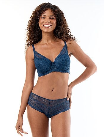 Reggiseno a balconcino avvolgente in pizzo