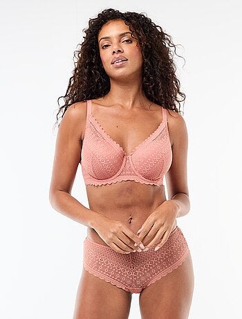 Reggiseno a balconcino avvolgente in pizzo