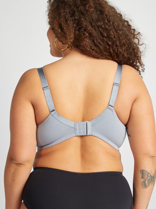 Reggiseno a balconcino in jersey - Kiabi