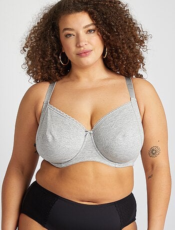 Reggiseno a balconcino in jersey