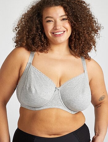 Reggiseno a balconcino in jersey