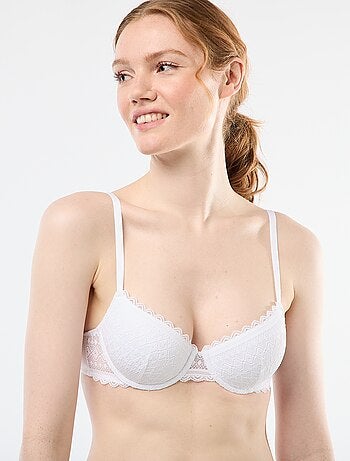Reggiseno a balconcino in pizzo