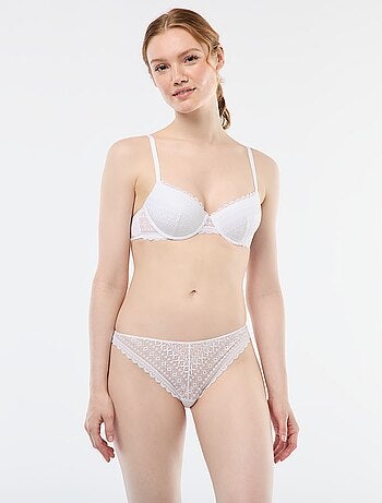 Reggiseno a balconcino in pizzo