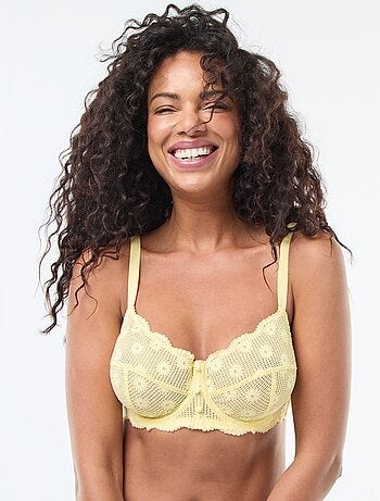 Reggiseno a balconcino in pizzo D&E