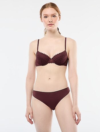 Reggiseno a balconcino in pizzo