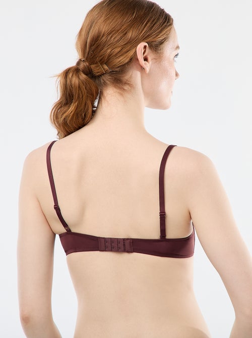 Reggiseno a balconcino in pizzo - Kiabi