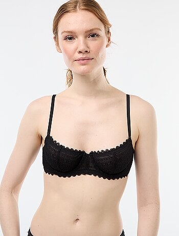 Reggiseno a balconcino in pizzo