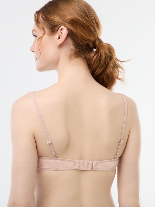 Reggiseno a balconcino in pizzo - Kiabi