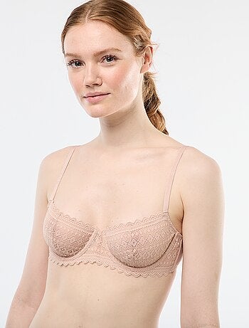 Reggiseno a balconcino in pizzo