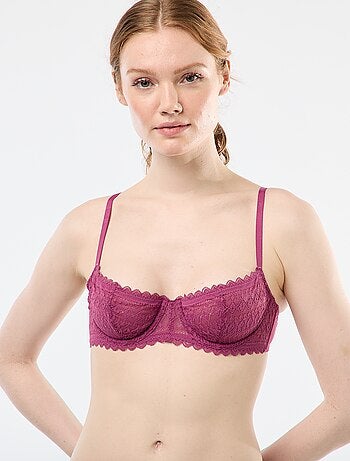 Reggiseno a balconcino in pizzo