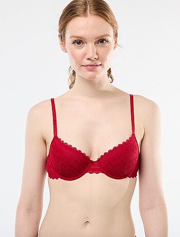 Reggiseno a balconcino in pizzo