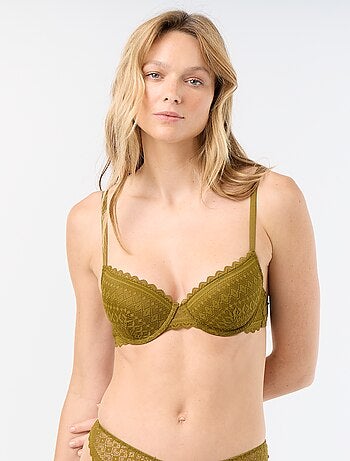 Reggiseno a balconcino in pizzo