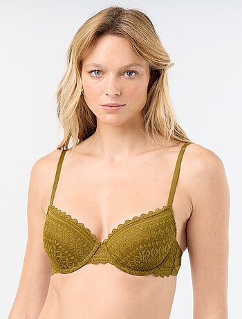 Reggiseno a balconcino in pizzo