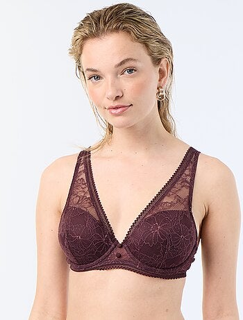 Reggiseno a balconcino in pizzo