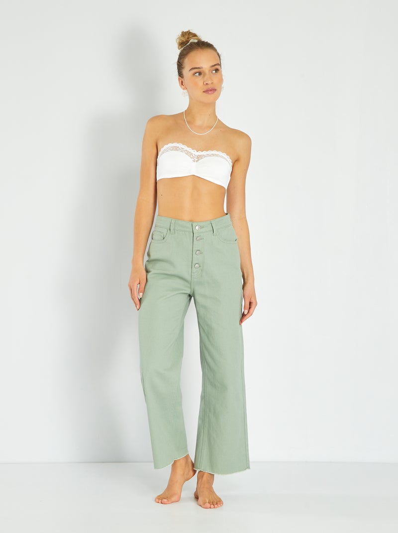 Reggiseno a fascia Bianco - Kiabi