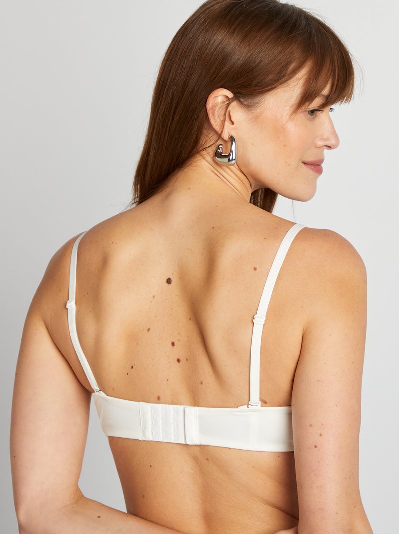Reggiseno a fascia invisibile BIANCO - Kiabi