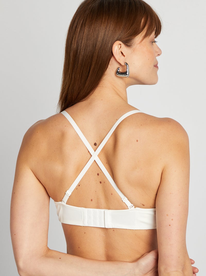 Reggiseno a fascia invisibile BIANCO - Kiabi
