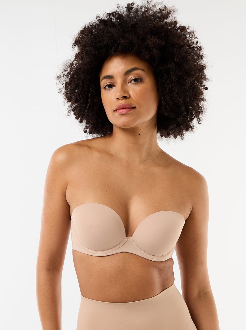 Reggiseno a fascia invisibile ROSA - Kiabi