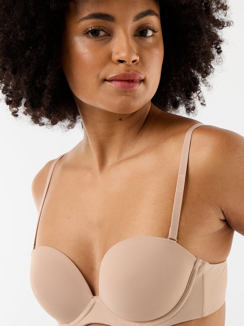 Reggiseno a fascia invisibile ROSA - Kiabi