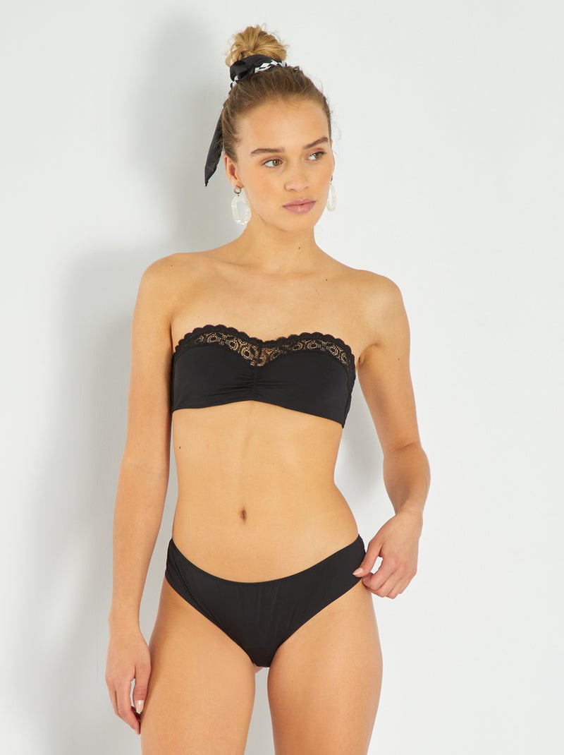 Reggiseno a fascia Nero - Kiabi