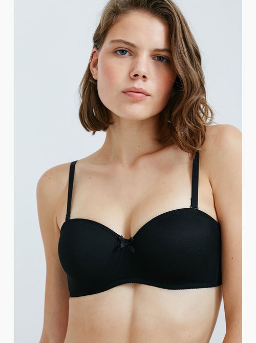 Reggiseno a tinta unita con ferretto e spalline rimovibili penti - Kiabi