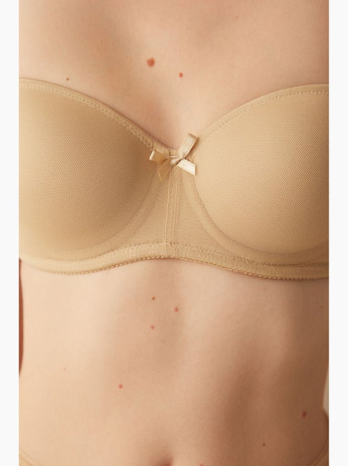 Reggiseno a tinta unita con ferretto e spalline rimovibili penti - Kiabi Reggiseno a tinta unita con ferretto e spalline rimovibili penti - Kiabi